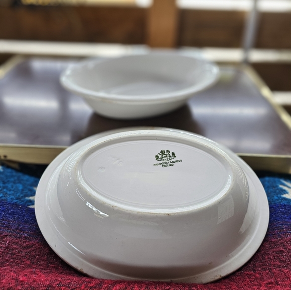 White Ironstone Serving Dishes Vintage - Picture 6 of 8